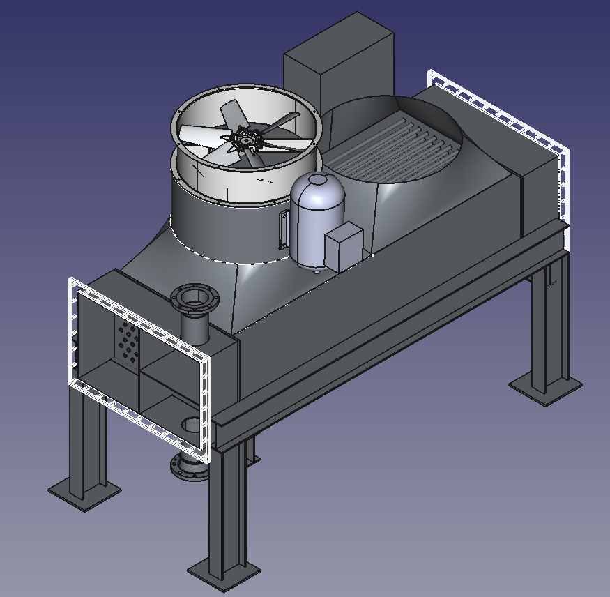 Aeroenfriador: Según especificaciones