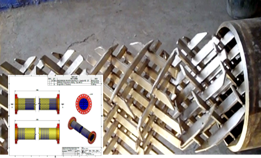 Mezclador Estático: Crudo +Nafta